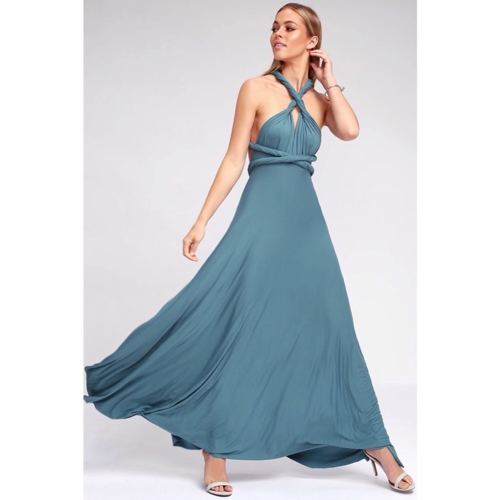 Tricks of the Trade Lulu’s Blue Infinity Dress